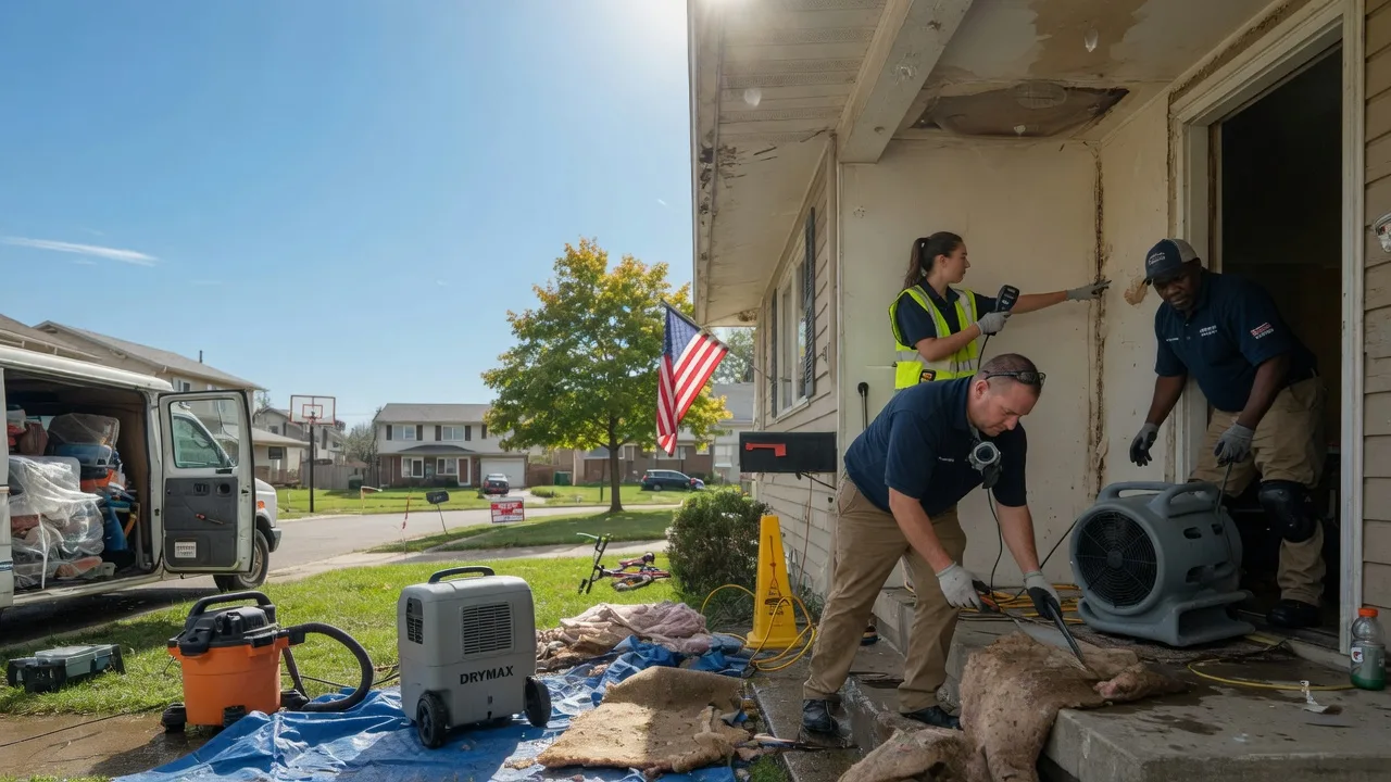 Water Damage Restoration in Orangeville, IL near me